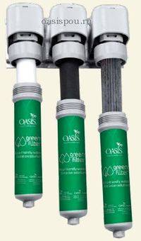Новинка на рынке воды! Бытовые фильтры очистки воды "Oasis Green Filters®"
