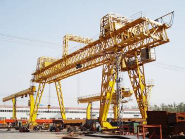 Кран козловой специальный КС-50-42В г/п 50т