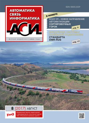 Разработка АО «Завод «Энергокабель» на страницах журнала «Автоматика, связь, инф