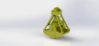 Грейфер канатный 10-С3 V=2, 0 Захваты грузоподъемные, грейферы