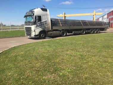 Арматурные каркасы буронабивных свай на строительство скоростной автодороги Москва-Казань-Екатеринбург