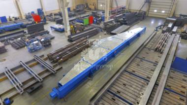 Металлоформа для производства предварительно напряжённых ферм