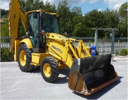 Экскаватор- погрузчик Komatsu