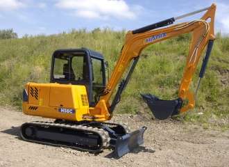 Гусенечный эксковатор HANIX H56C