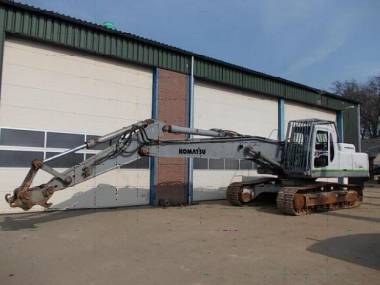 Гусеничный экскаватор-крушитель Komatsu PC340LC-6