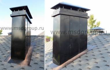 Изготовим на заказ колпаки на дымоходные трубы