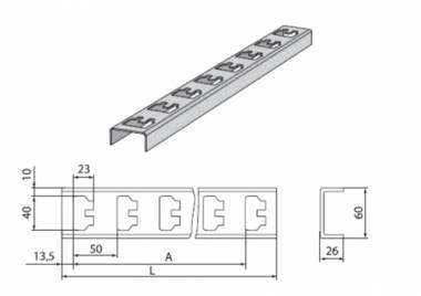 К1150, К1151, К1152, К1153, К1154, К1155 Кабельная стойка
