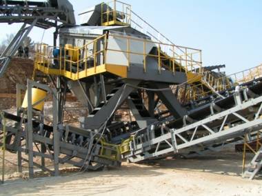 Агрегат сортировки с грохотом ГИС-53