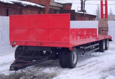 Прицеп 9835-77 для перевозки спецтехники