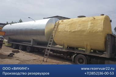 Ёмкости с утеплителем и подогревом от производителя