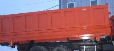 Самосвальная установка с/х на 3 стороны 20 куб.м., 2 г/ц.