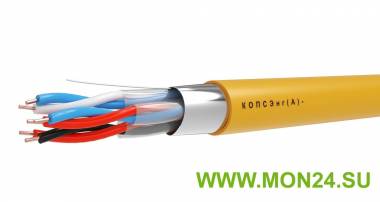 Кабель огнестойкий для промышленного интерфейса КОПСЭнг(А)-FRLS 2x2х1,