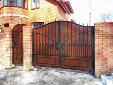 Распашные ворота и калитки