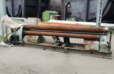 И2019 ЛИСТОГИБОЧНЫЕ ВАЛЬЦЫ ТРЁХВАЛКОВЫЕ 8Х3500 Б/У