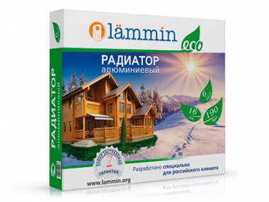 Радиатор алюминиевый ECO AL500-80-10