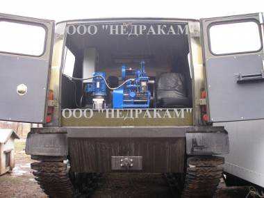 Лебедка каротажная исследовательская геофизическая скважинная ЛКИ