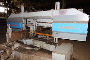 MEBASTEEL 1100 DG ЛЕНТОЧНОПИЛЬНЫЙ СТАНОК Б/У