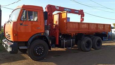 Самосвал с/х КамАЗ-65115 на 2 стороны с капремонта с КМУ. Гарантия качества.