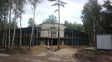 1 Металлокаркас ЛСТК отеля общежития промздания 2 эт 1500 кв m