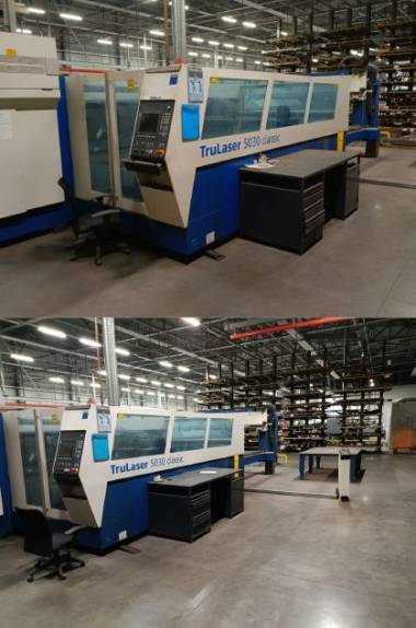 Продается Станок лазерной резки TRUMPF TruLaser 5030 CL