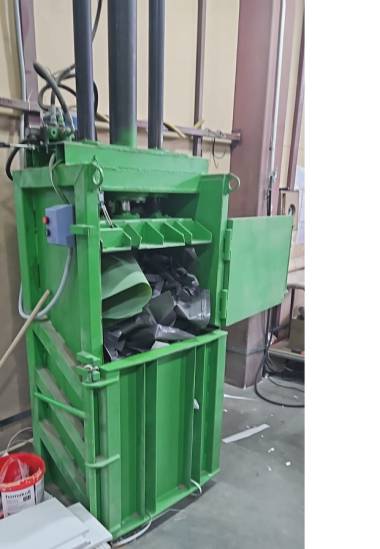 Пресс для пакетировония вертикальный Кубер-10В