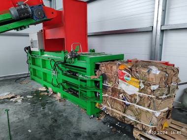 Пресс пакетировочный горизонтальный Кубер-40Г