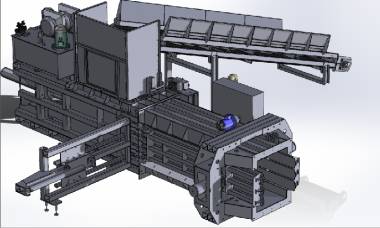Канальный пресс Кубер-50ГА с автоматической обвязкой кип