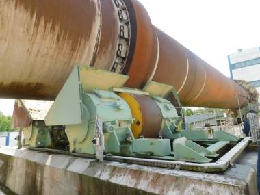 Вельц-печь 3, 6х75 м. с хранения,