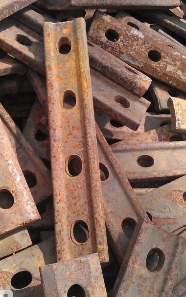 Железнодорожная накладка Р18 ГОСТ 8141-56 б/у на нашем складе