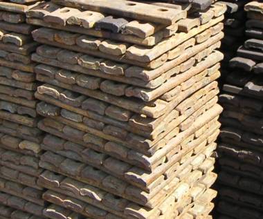 Накладка узкоколейная стыковая на рельсы Р-24 ГОСТ8141-56 б/у предлагаем