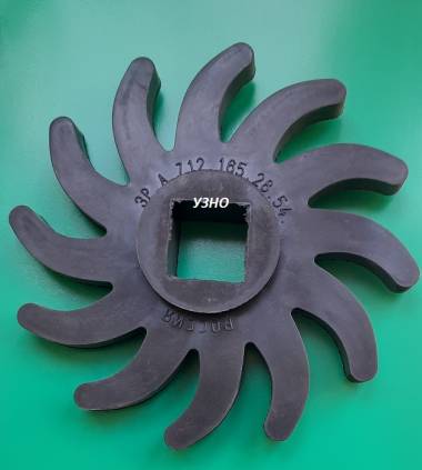 Резиновый диск сепаратора Z-12. D-165x30x30мм. на сито торфа.