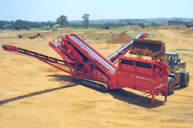 Запчасти гусеничного хода грохотов TEREX Finlay 863
