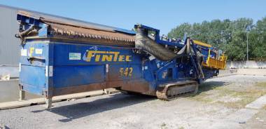 Запчасти гусеничного хода грохтов Fintec F542