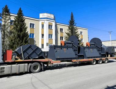 Дымососы ДН с ходовой частью производительностью 38 300–207 000 м/ч