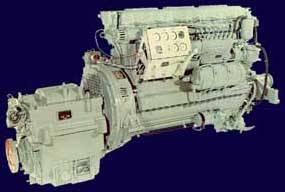 Судовой двигатель 3Д6Н-235С2